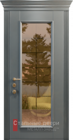 Входные двери МДФ в Электростали «Двери МДФ со стеклом»