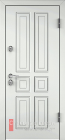 Входные двери МДФ в Электростали «Белые двери МДФ»